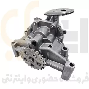 اویل پمپ 21 دندانه 206 TU5 پژو - پمپ روغن - ISACO - ایساکو آبی-گارانتی پلاس