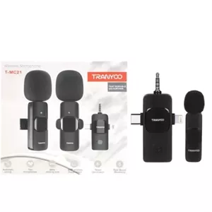 میکروفون یقه ای بی سیم ترانیو مدل MC21