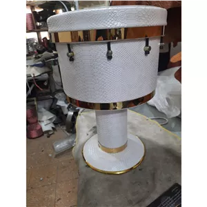تنبک فلزی 2810.دهنه 28 سانتی متر 10 پیچ