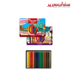 PICASSO مداد 36 رنگ فلزی (پک 4 بسته ای) (فروش عمده)
