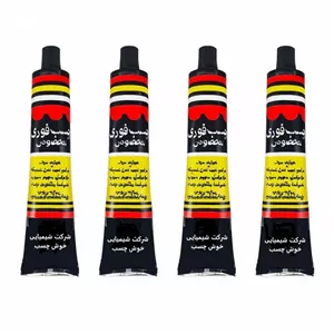 چسب مایع فوری خوش چسب مدل M8 حجم 35 میلی لیتر بسته 4 عددی