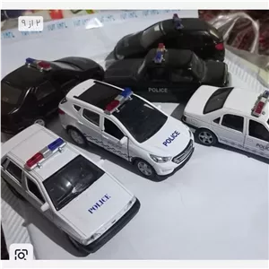 ماکت ماشین فلزی پلیس