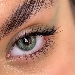 لنز آماندا آلموند گرین سبز بدون دور