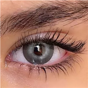لنز آماندا دارک گری طوسی تیله ای تیره مرکز روشن