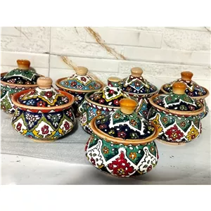 قندون سفالی مینا کاری و مدل های مختلف 