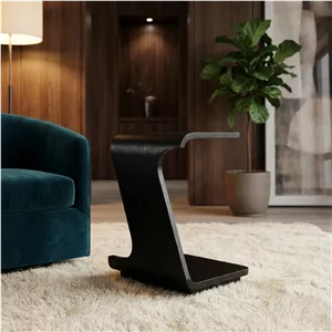 میز عسلی رابو مدل فلو زد مشکی RST-718- FLOW Z-BLACK