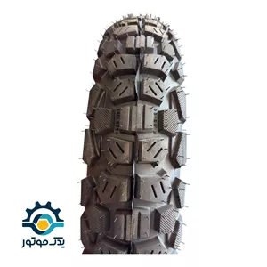 لاستیک عقب موتور سیکلت تریل سایز 18-460 یزد تایر (پس کرایه)
