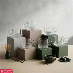 فنجان بلور پریمو کادو 6 عددی