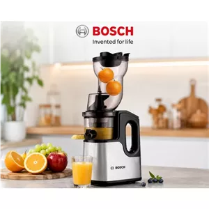 آبمیوه گیر و عصاره گیر بوش مدل MES4030 اسلو جویسر 1200 وات با دهانه 110 میلیمتری