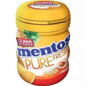 آدامس بدون قند منتوس Pure Fresh با طعم میوههای استوایی