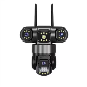 دوربین مینی اسپیددام سیمکارتی 3 لنز 15 مگاپیکسل V380 PRO 3L-R2