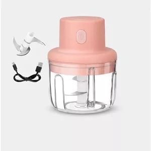مینی خردکن شارژی اورجینال Mini سه تیغهخردکن برقی جمعوجور مناسب آشپزی سریع و غذای کودک