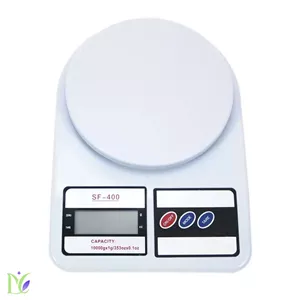 ترازو آشپزخانه دیجیتال مدل SF-400 ظرفیت 10 کیلوگرم
