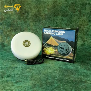 چراغ و ریسه کمپینگ شارژی ضدآب 10 متری کد LL-B50 با چراغ اضطراری ضمانت بازگشت وجه