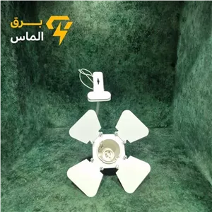 پایه چراغ خرطومی گیره ای هالوژنی کریستال کپ مدل دربدار