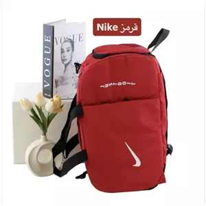 ساک ورزشی و اسپرت پارچهای با بند بلند و جیب بیرونی ابعاد 45x30x20 سانتیمتر