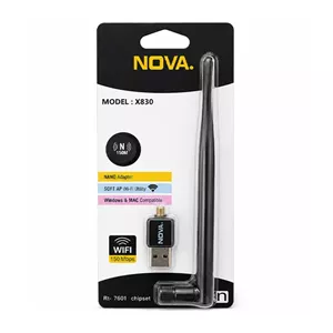 کارت شبکه USB مدل X-830 نوا