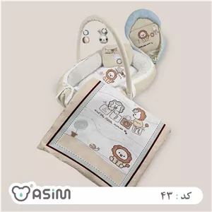 تشک گارد دار شش تیکه نوزادی آسیم 