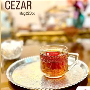 فنجان سزار نوری تازه 6 عددی