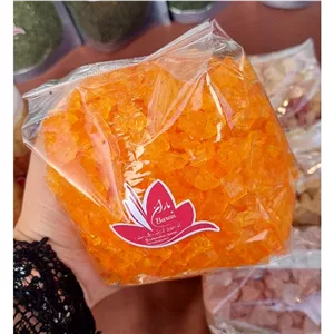 خرده نبات زعفرانی لوکس ( 500 گرم )