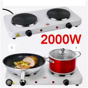 اجاق گاز برقی دو قلو یونیک توان 2000 وات صفحه چدن