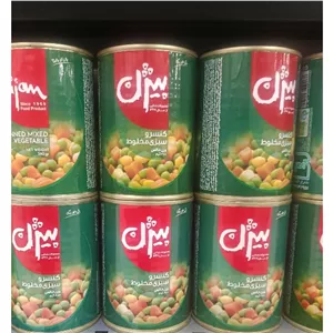 کنسروی سبزیجات مخلوط بیژن