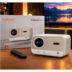پروژکتور سینما خانگی یابر L2s با تصویر Full HD و صدای JBL