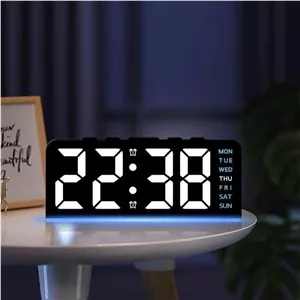 ساعت LED دیجیتالی رومیزی بک لایت دار مدل 83 اقساطی
