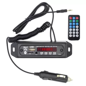 پخش کننده MP3 PLAYER خودرویی بلوتوثی 12V فندکی به همراه ریموت مدل USB300 اقساطی