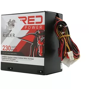 منبع تغذیه پاور کامپیوتر red رد w 230 مدل RAIDER