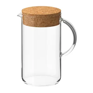 پارچ شیشه ای با درب چوبپنبه ایکیا، 1.5 لیتر IKEA 365+