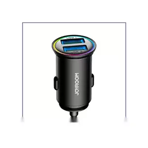 شارژر فندکی دو پورت 24وات جویروم JOYROOM JR-CCN03