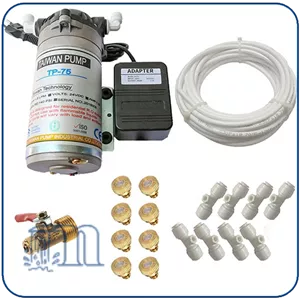 پک مه پاش نیمه صنعتی با پمپ 20 نازل مدل pn-b20