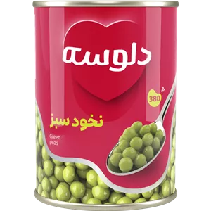 کنسرو نخود سبز دلوسه 400گرمی