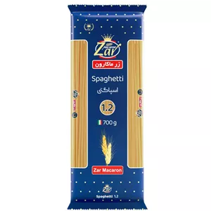 ماکارونی قطر 1.2 زر ماکارون 700 گرمی