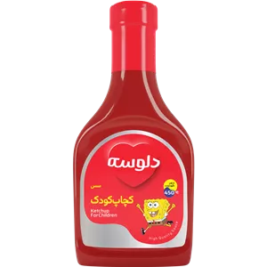 سس گوجه فرنگی کودک دلوسه 450 گرمی