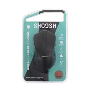 ماوس بی سیم Shoosh مدل M21W - مشکی - SMO