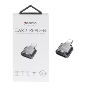 رم ریدر yesido OTG Lightning مدل GS18 (گارانتی 12 ماه تعویض نیکان همراه)