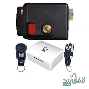 قفل برقی حیاطی یوتاب 898 مدل 2 ریموت و رسیور ترانس دار بتا (5 کلید)