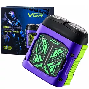 ریش تراش برقی وی جی آر VGR مدل V-344 موتور 8000 دور در دقیقه ضدآب