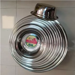 لگن استیل یونیک 11 پارچه اصل لبه دار (اقساطی)