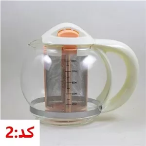 قوری چایساز پیرکس 1300 میل طرح تفال SONGSUN