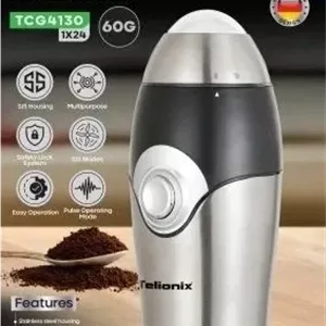 آسیاب قهوه و ادویه تلیونیکس Telionix مدل TCG4130 اورجینال