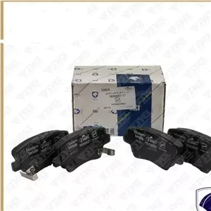 لنت ترمز چرخ عقب دیسکی دنا، دناپلاس، سورن ELX و پارس ELX با pad spring (طرح کروز) (دست 4عددی) شرکتی ایساکو اصل 162020219