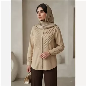 شومیز زنانه مجلسی توکی کراش سایز 36 تا 58
