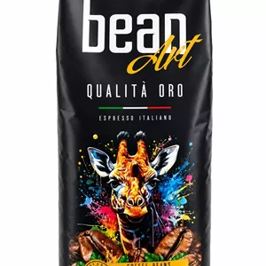 دانه قهوه 1000 گرمی بین آرت کوالیتا اورو (Bean Art Qualità Oro) 