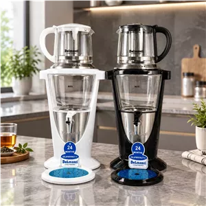 چای ساز سماوری دلمونتی مدل DL-435 رنگ مشکی و سفید (ارسال رایگان)