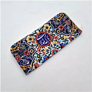 کیف لقمه و خوراکی زیپ دار مخمل کد 09