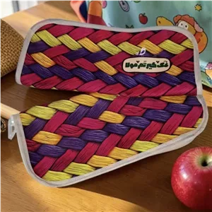 کیف لقمه و خوراکی زیپ دار مخمل کد 11