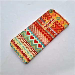 کیف لقمه و خوراکی زیپ دار مخمل کد 10